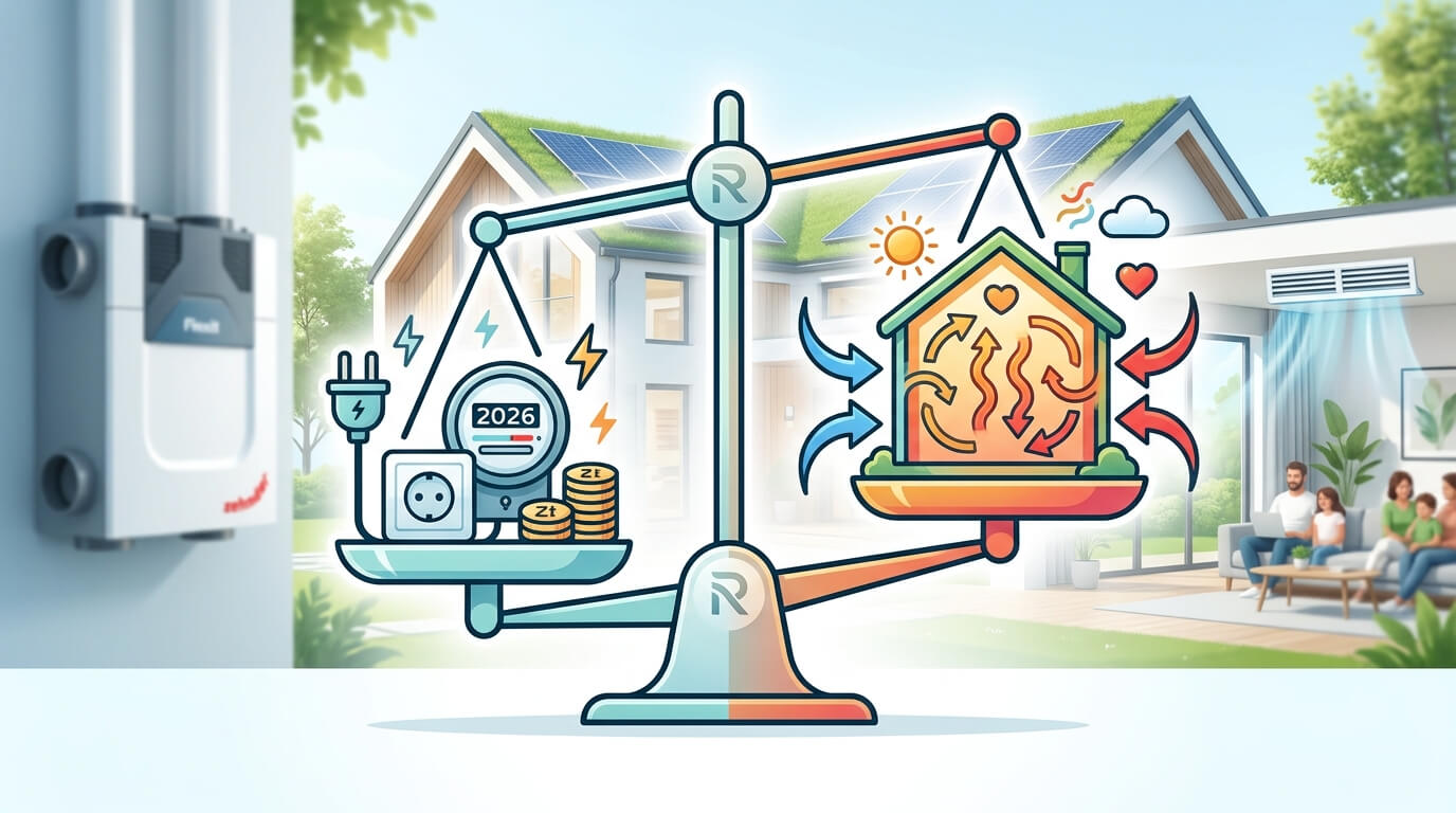 zużycie prądu przez rekuperację